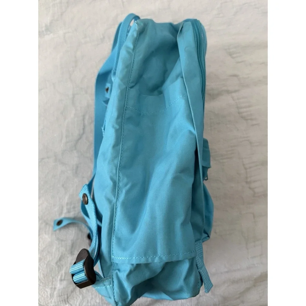 Fjallraven Kanken 23510 Classic Deep Turquoise Backpack Womens Kids Laptop Blue